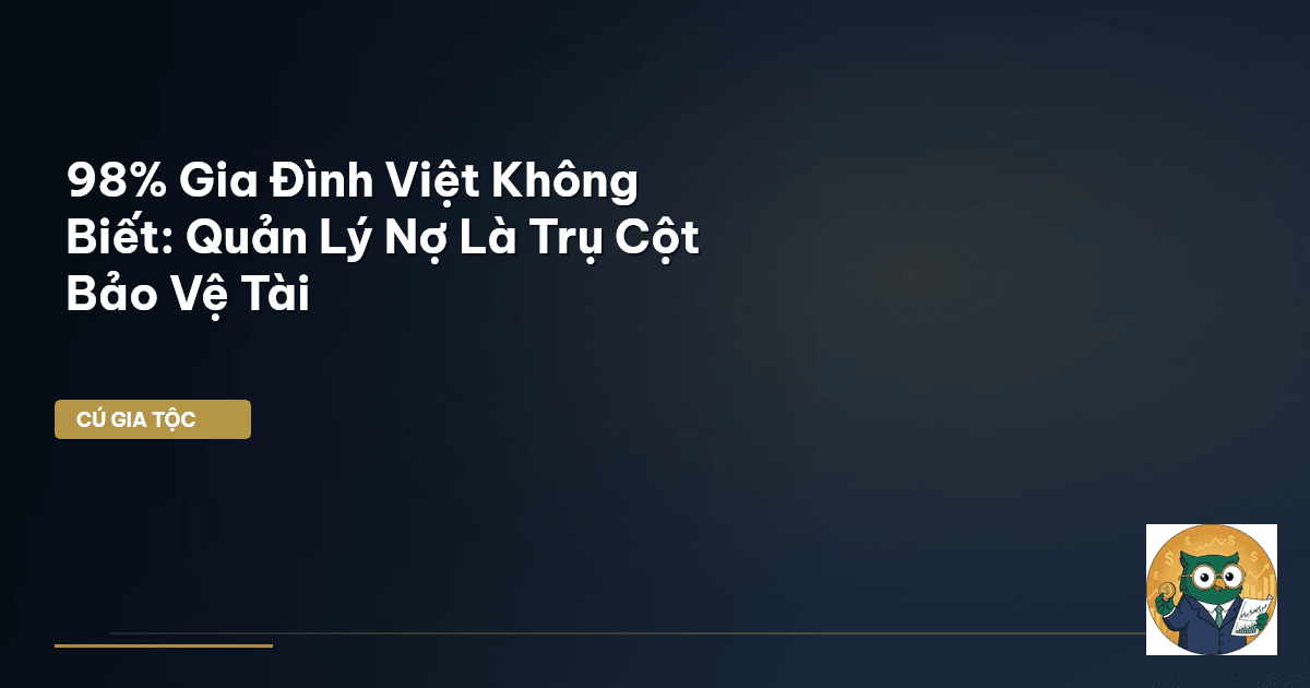quản lý nợ gia đình