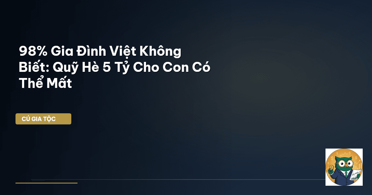 quỹ hè cho con