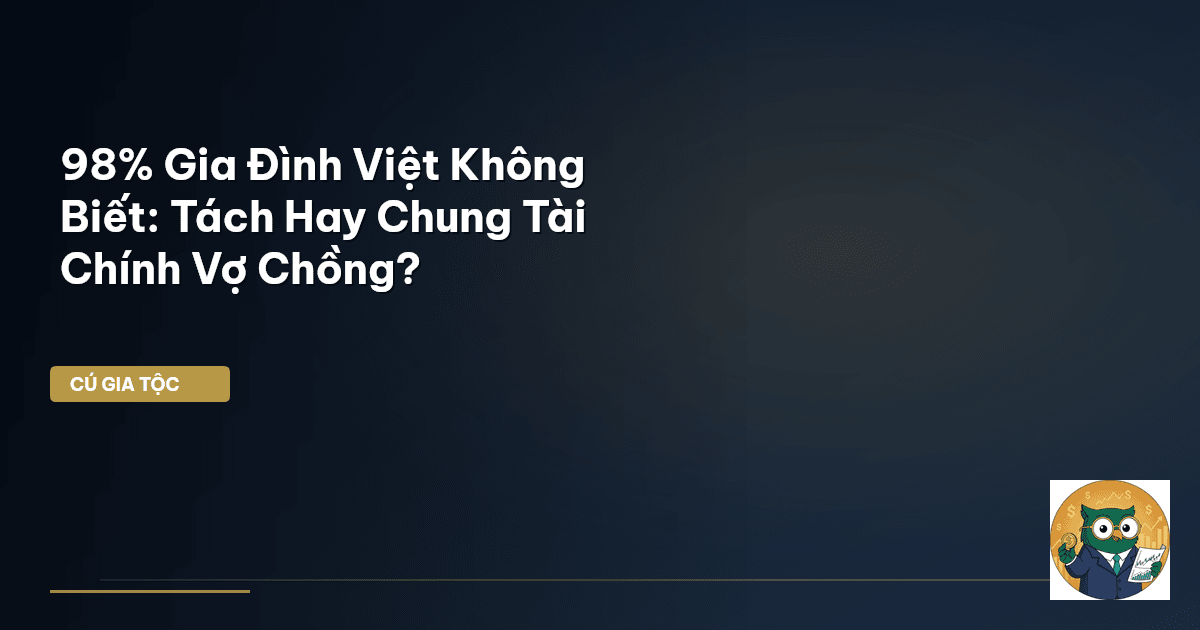 tài chính vợ chồng