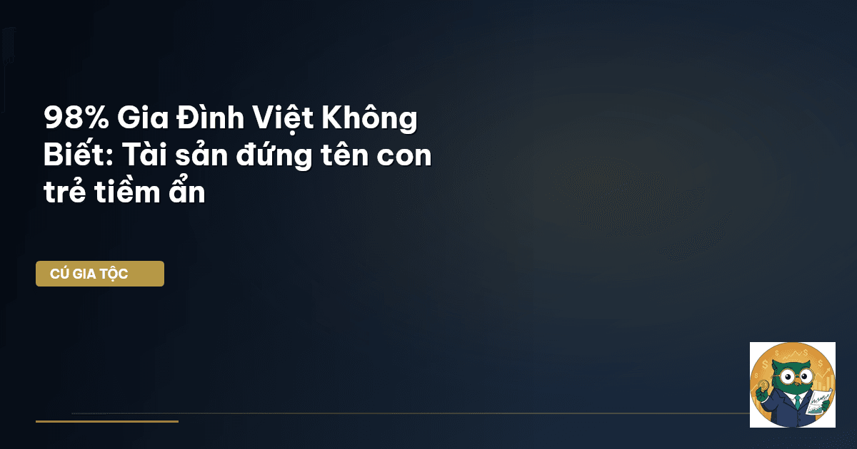 bảo vệ tài sản trẻ vị thành niên