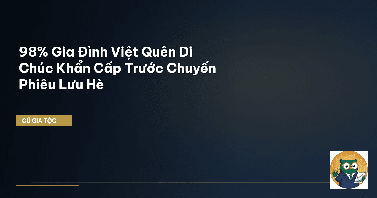 di chúc khẩn cấp