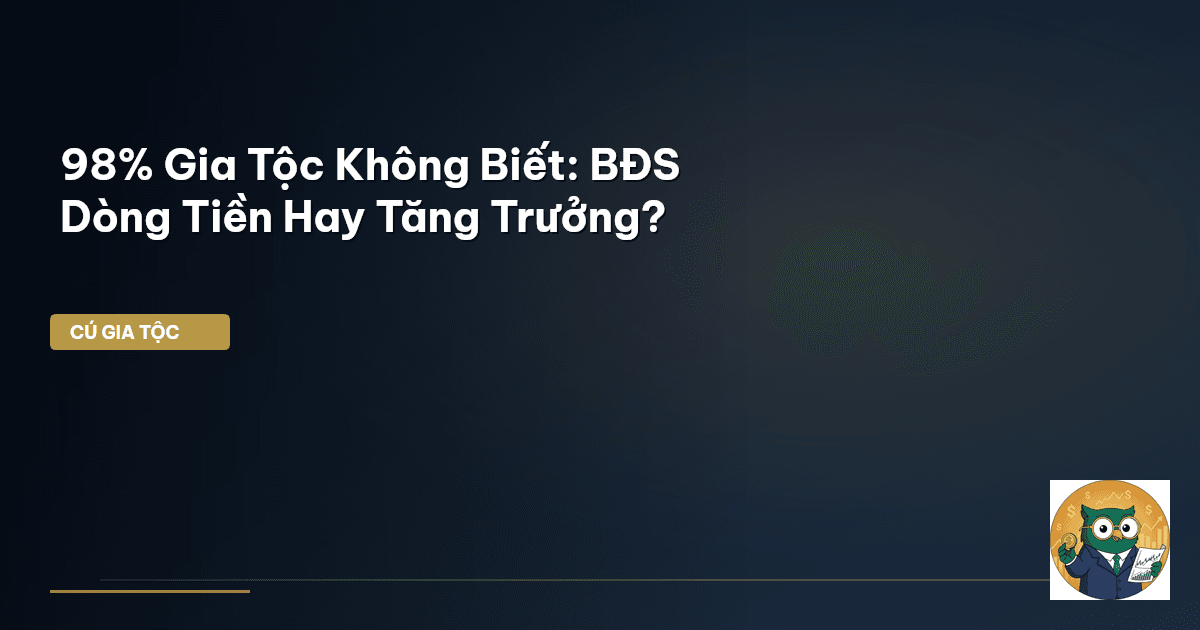 bất động sản dòng tiền