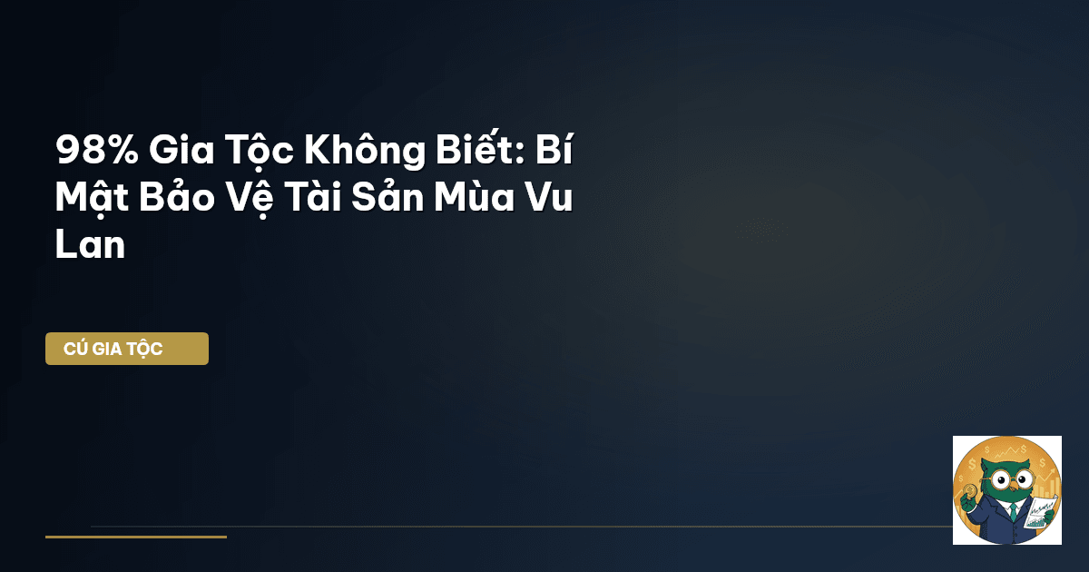 quản trị tài sản gia tộc