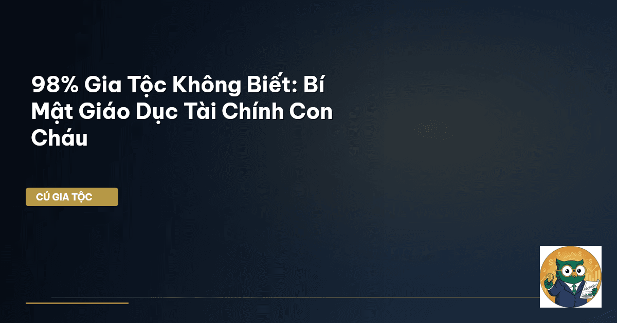 giáo dục tài chính gia đình