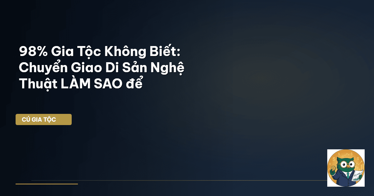 chuyển giao tài sản nghệ thuật