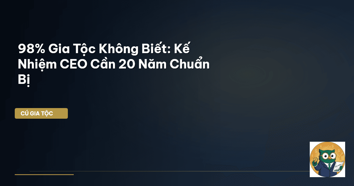 kế nhiệm CEO