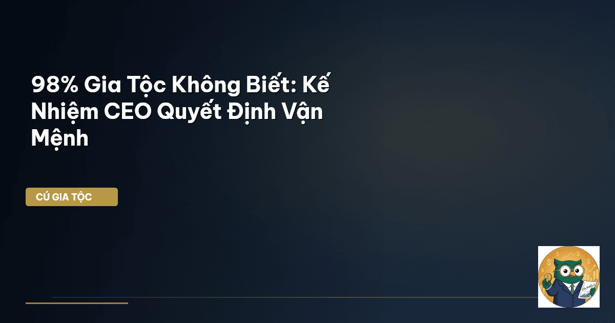 kế nhiệm CEO