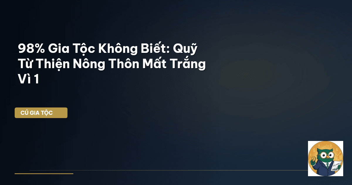 quỹ từ thiện gia tộc