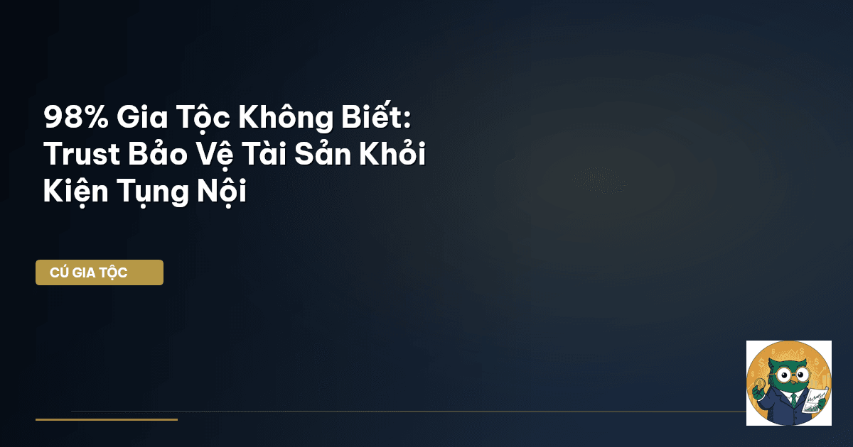 trust bảo vệ tài sản