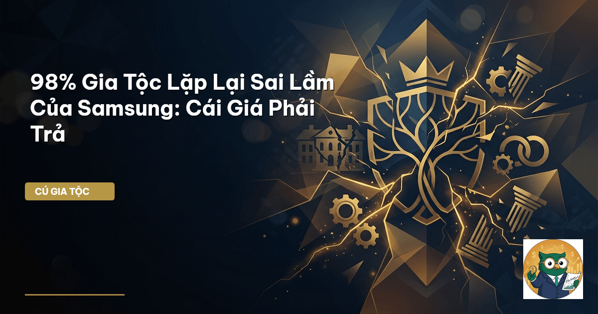 sai lầm gia tộc samsung