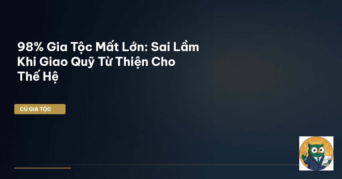 quỹ từ thiện gia tộc