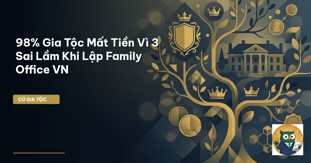 98% Gia Tộc Mất Tiền Vì 3 Sai Lầm Khi Lập Family Office VN