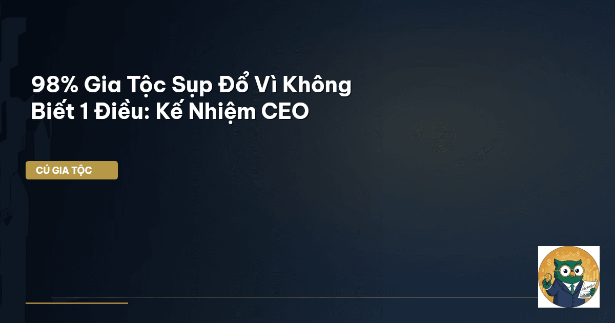 kế nhiệm CEO