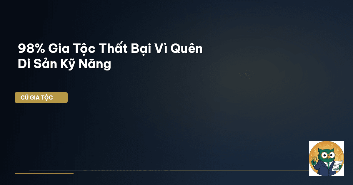 98% Gia Tộc Thất Bại Vì Quên Di Sản Kỹ Năng