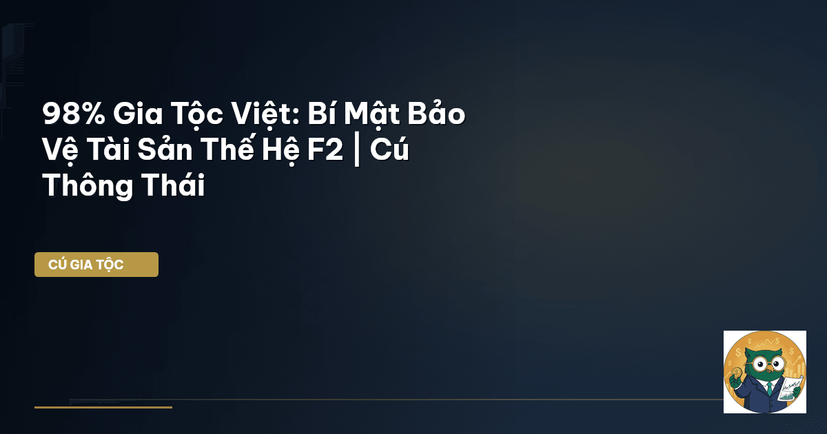 quản lý tài sản gia đình
