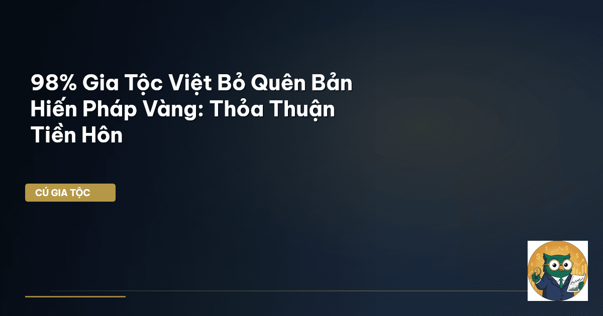 thỏa thuận tiền hôn nhân