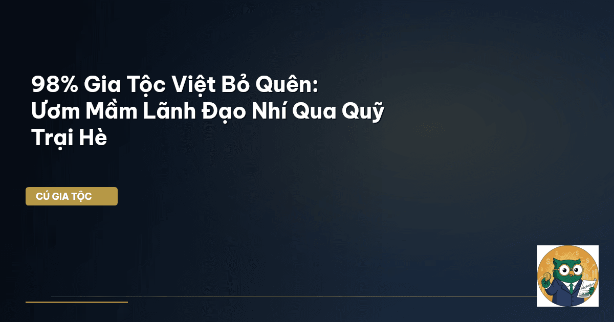 quỹ học bổng gia tộc