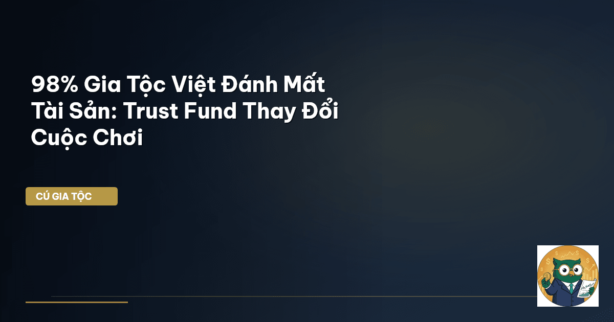 98% Gia Tộc Việt Đánh Mất Tài Sản: Trust Fund Thay Đổi Cuộc Chơi