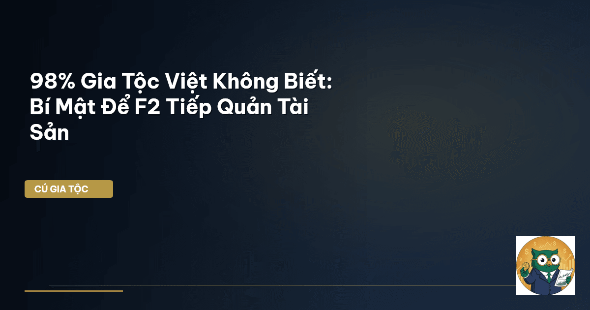 thừa kế tài sản