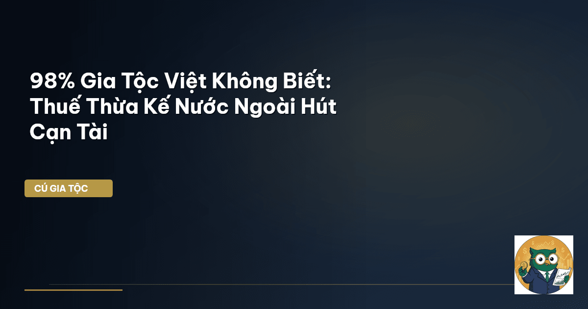 thuế thừa kế tài sản nước ngoài