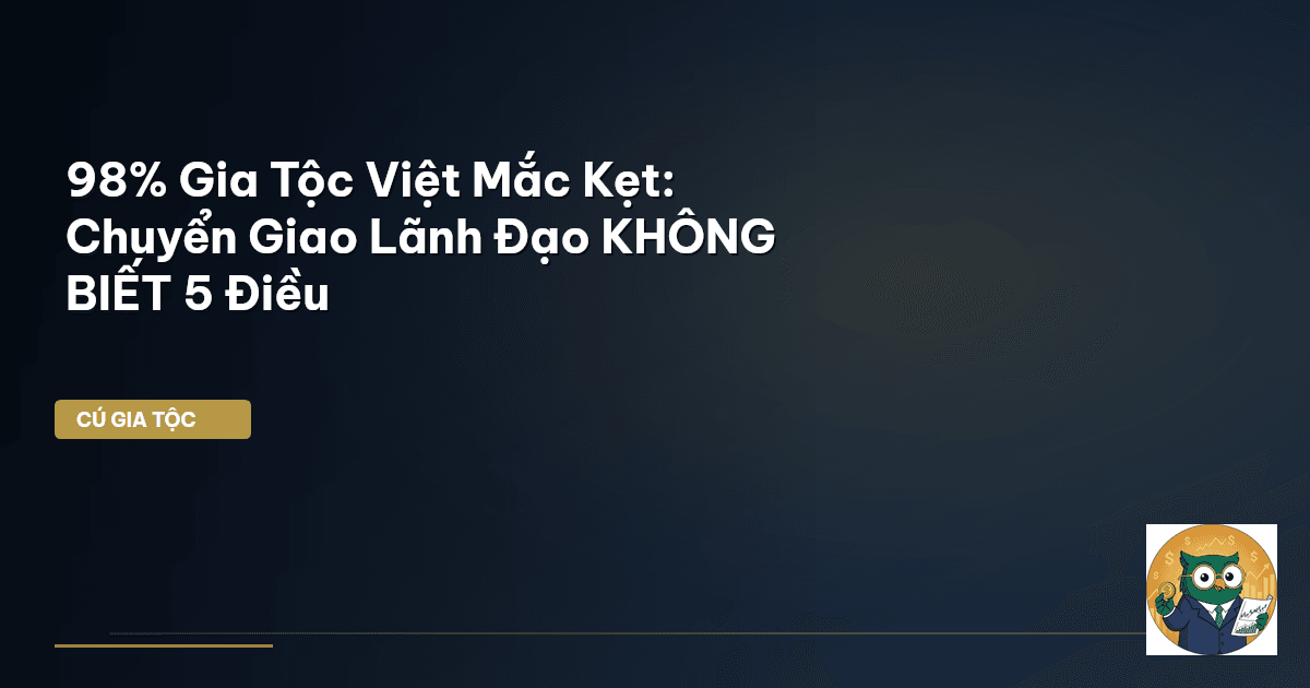 chuyển giao lãnh đạo gia tộc