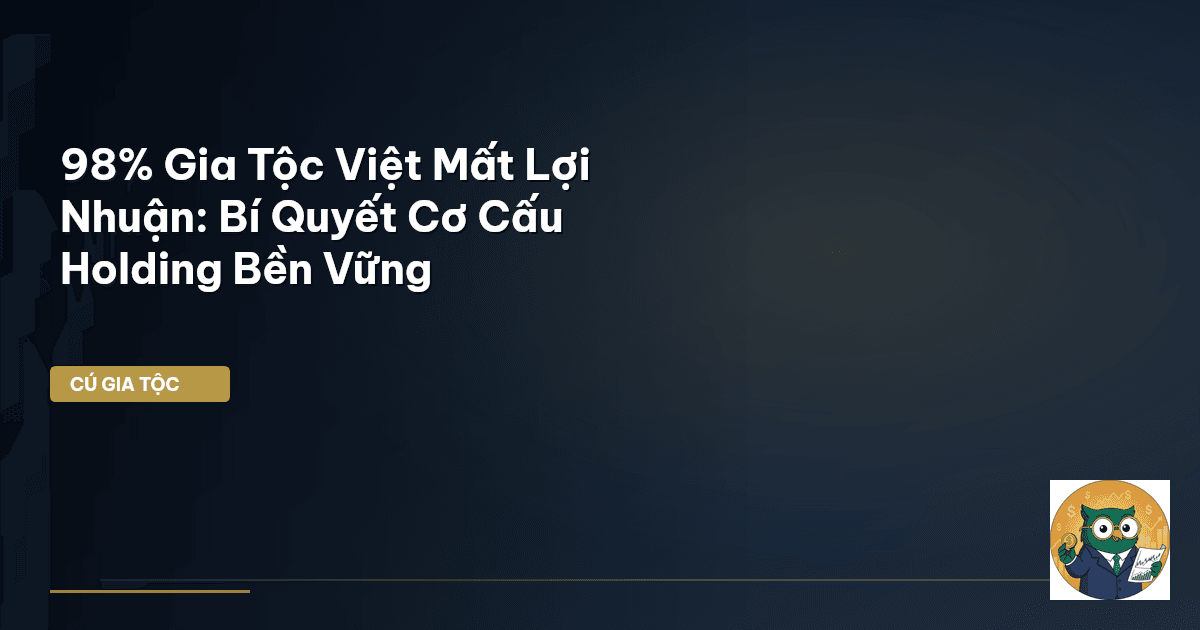 cơ cấu vốn holding gia đình