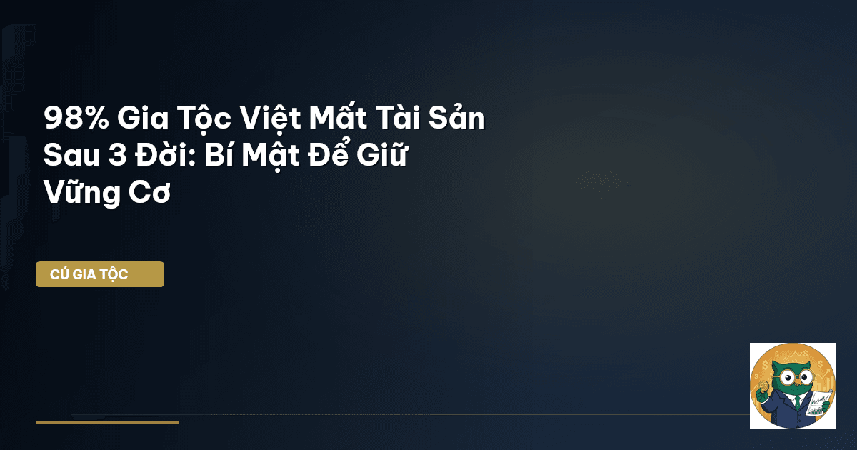 quản lý tài sản gia tộc