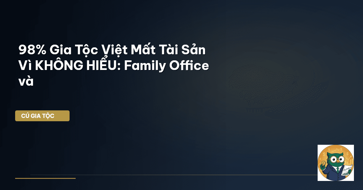 98% Gia Tộc Việt Mất Tài Sản Vì KHÔNG HIỂU: Family Office và