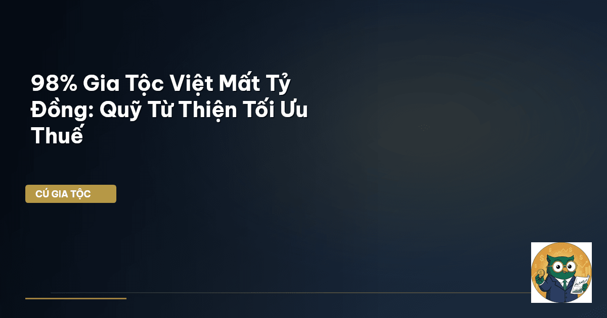 quỹ từ thiện gia tộc