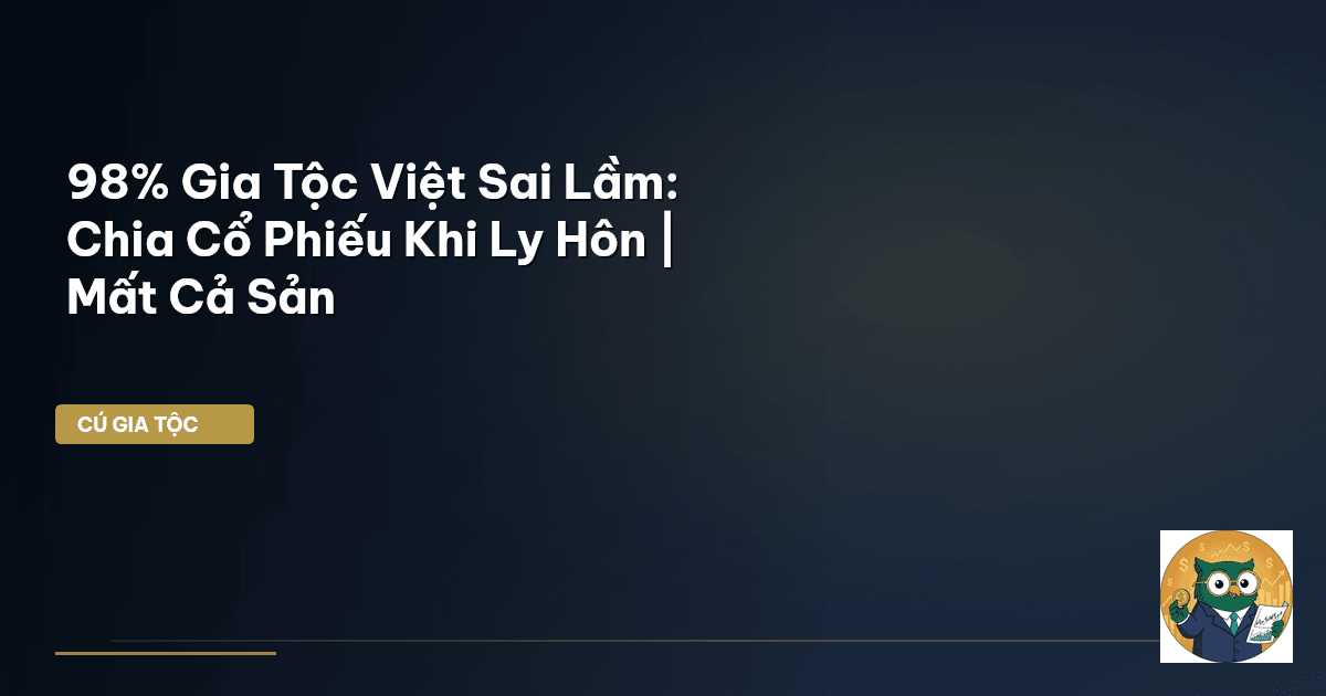 cổ phần ly hôn