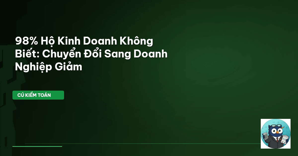 thuế hộ kinh doanh