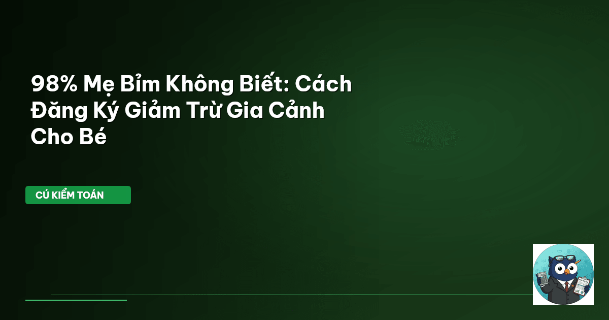 giảm trừ gia cảnh