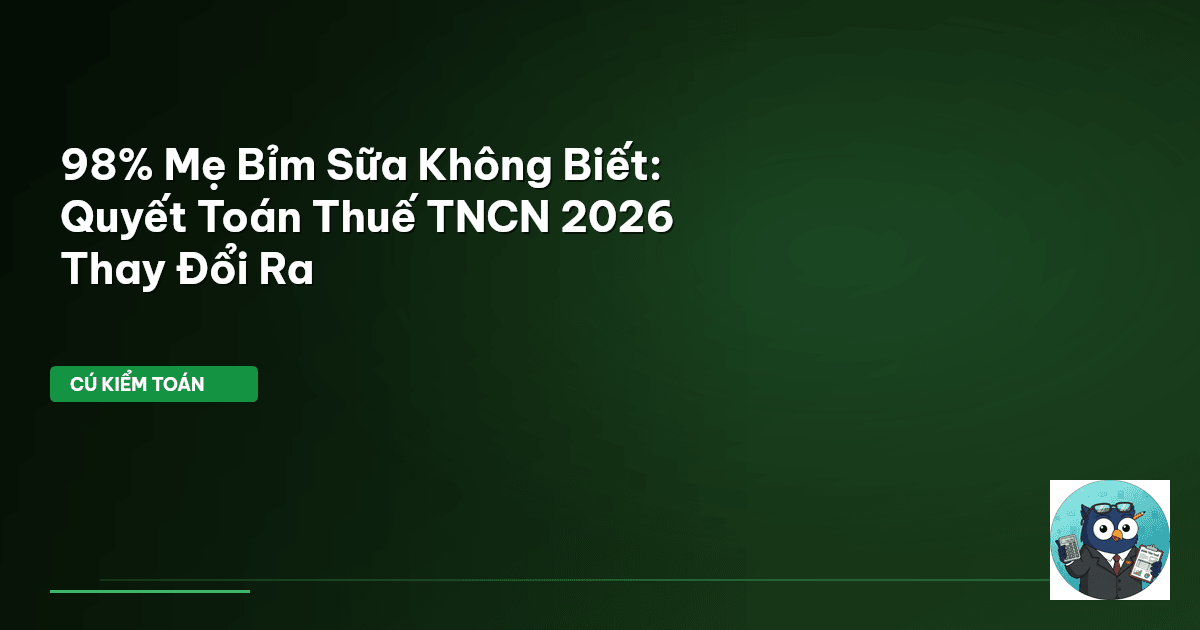 quyết toán thuế TNCN 2026