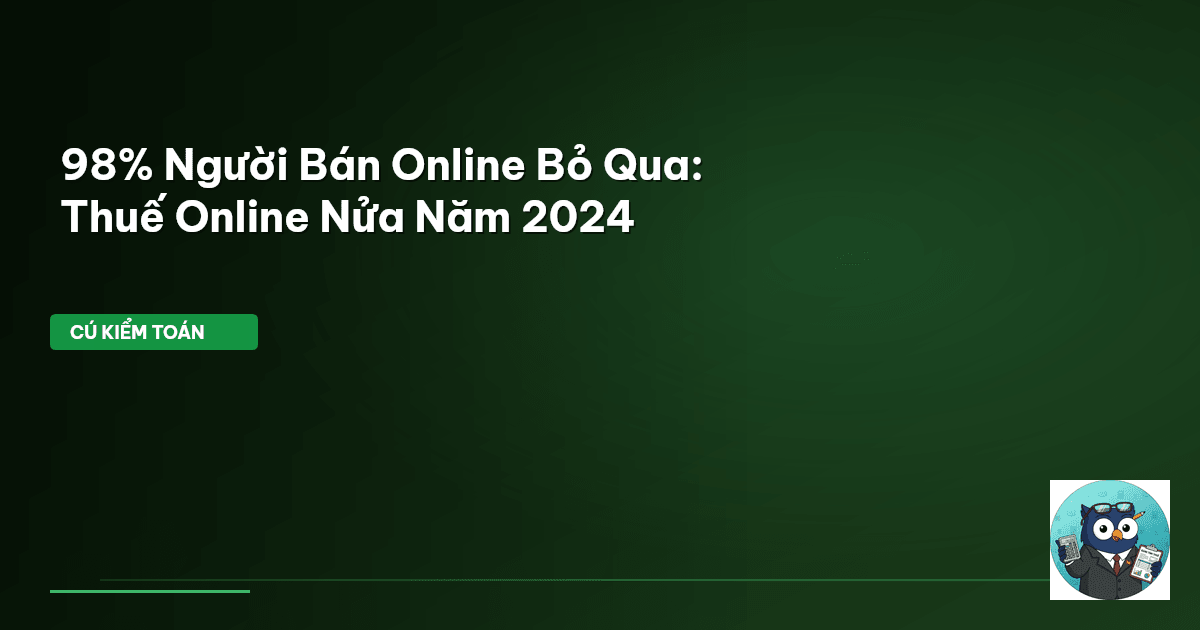thuế bán hàng online