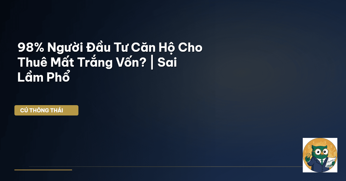 đầu tư căn hộ cho thuê