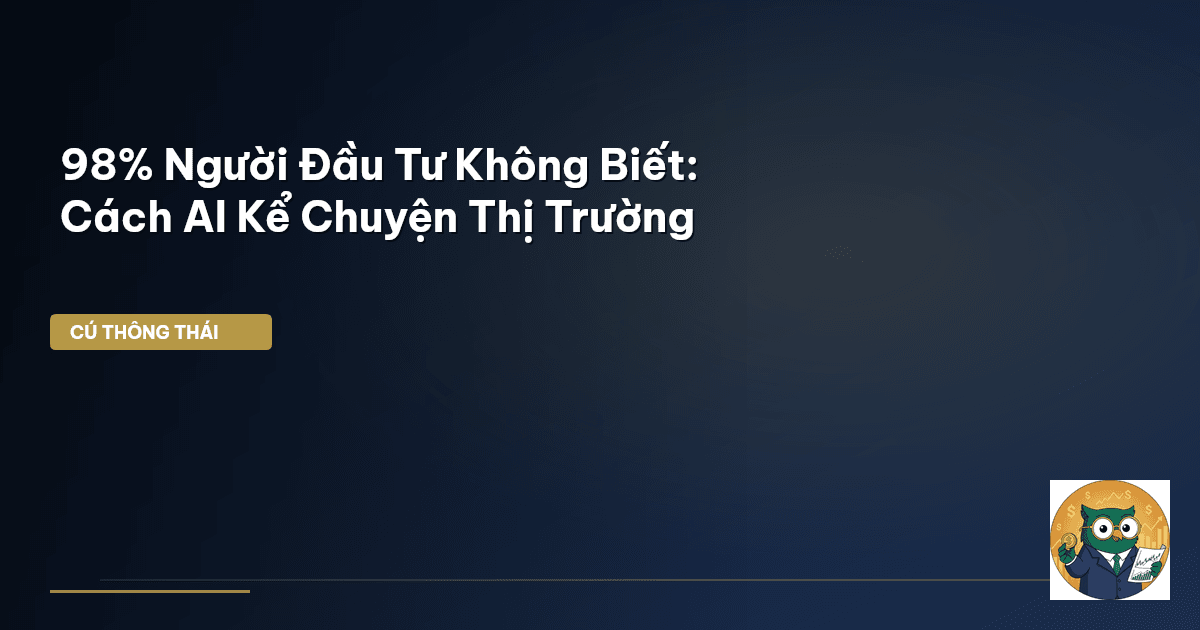 98% Người Đầu Tư Không Biết: Cách AI Kể Chuyện Thị Trường