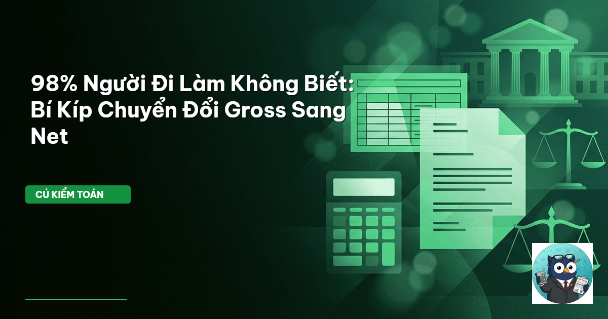 lương gross sang net