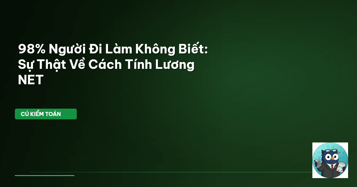 tính lương net