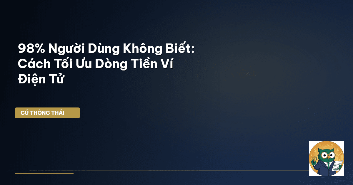 tối ưu dòng tiền