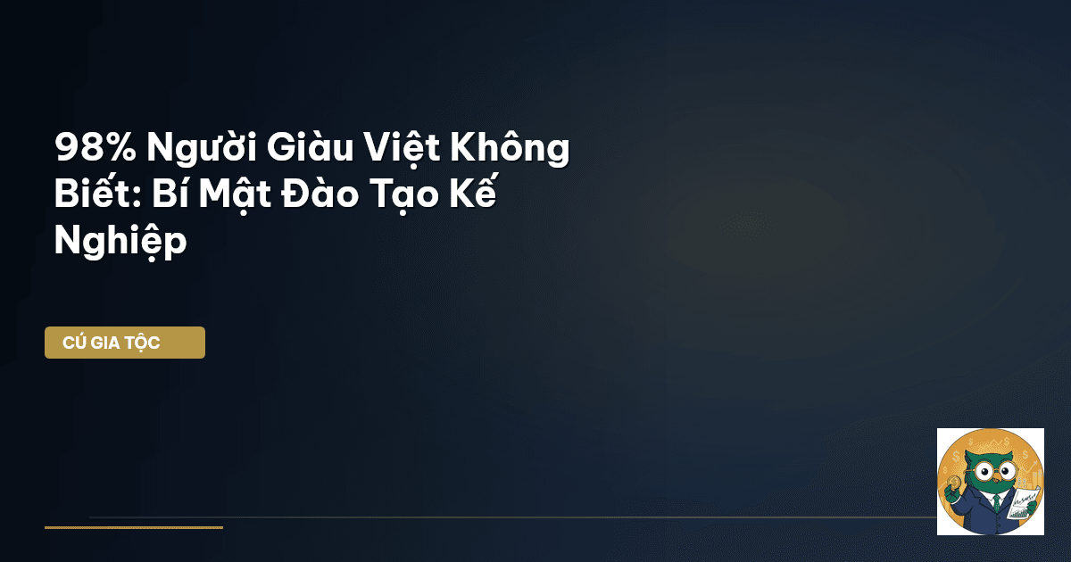 đào tạo người kế nghiệp