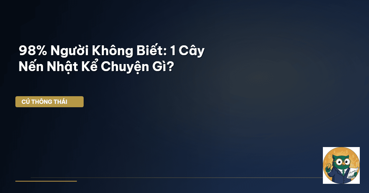 98% Người Không Biết: 1 Cây Nến Nhật Kể Chuyện Gì?