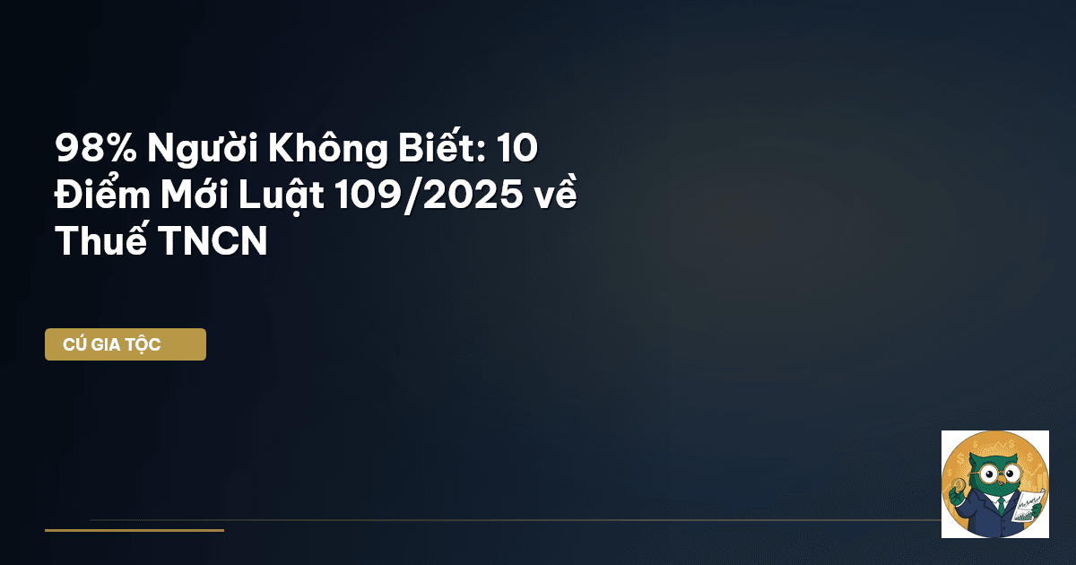 Luật 109/2025