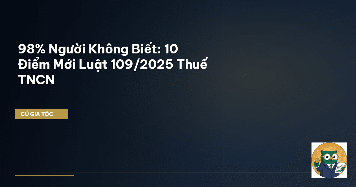 Luật 109/2025