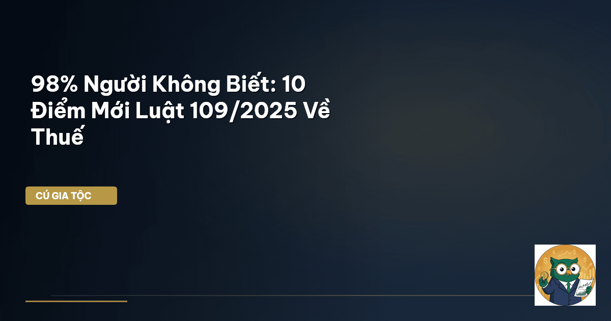 Luật 109/2025