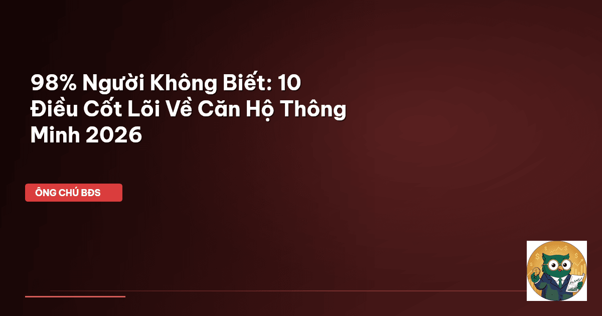 căn hộ thông minh 2026