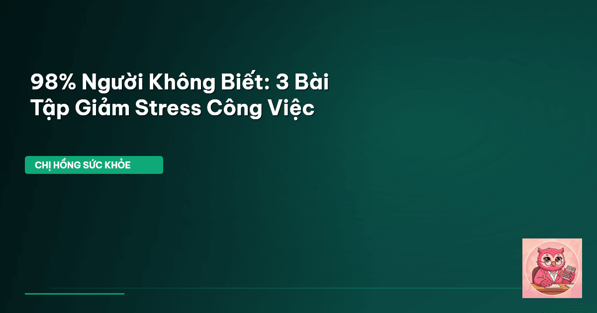 stress công việc