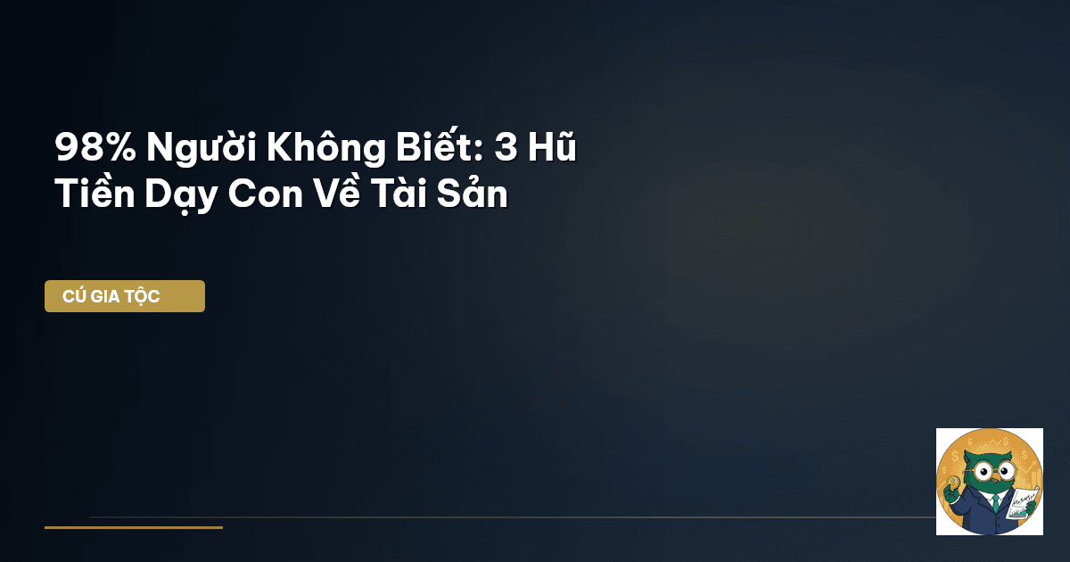 dạy con về tiền
