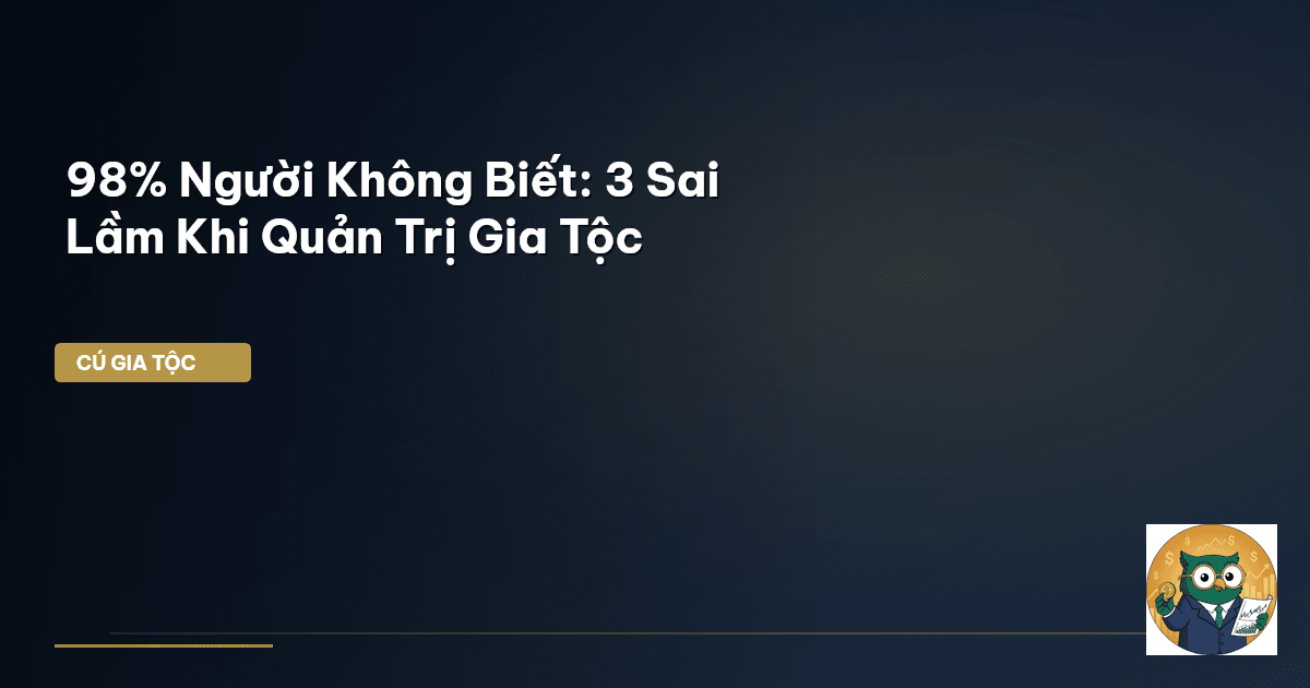 quản trị gia tộc