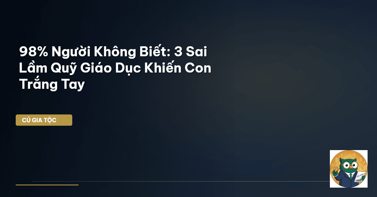quỹ giáo dục cho con