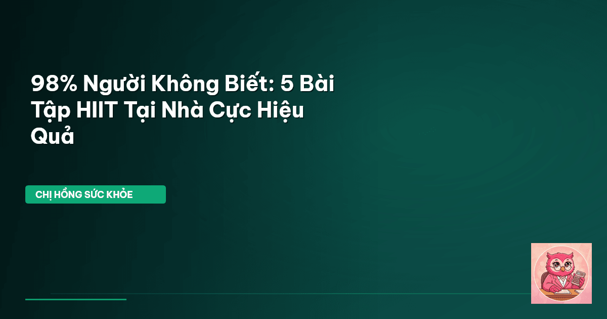 HIIT tại nhà